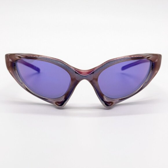 NEW BALENCIAGA SUNGLASSES BB0352S 002 PURPLE UNISEX EYEWEAR main image 8